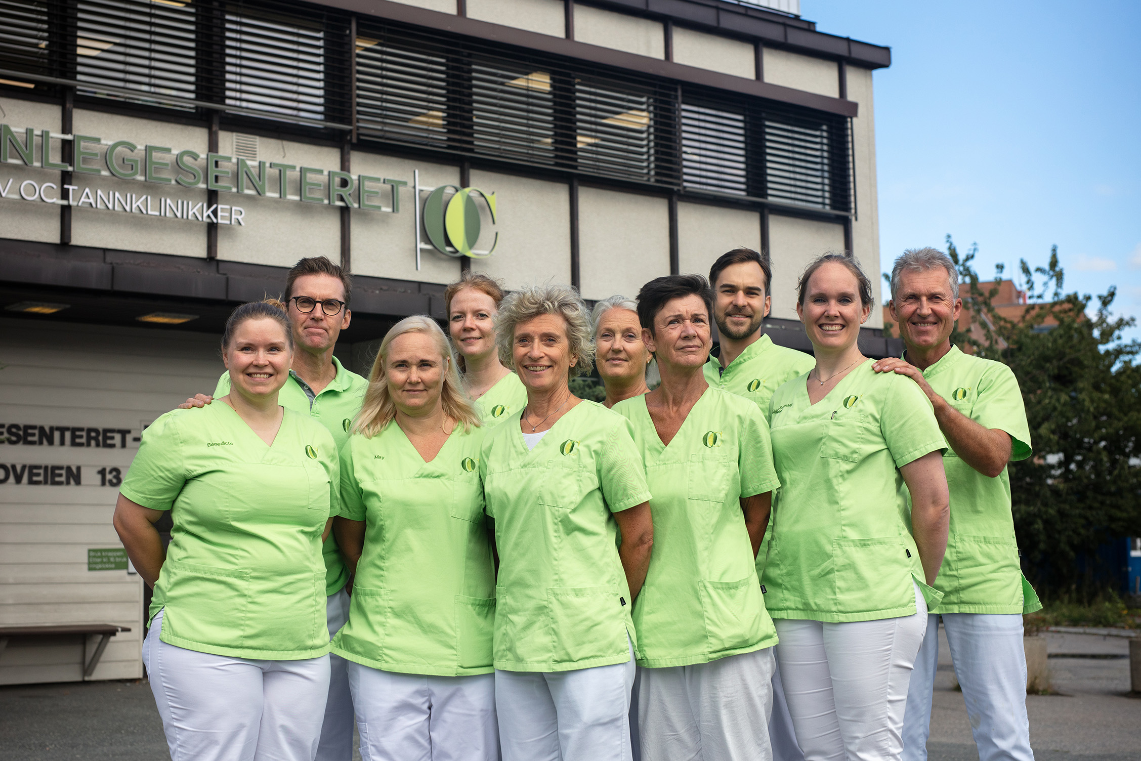 Tannlegene på OC Tannlegesenteret på Tåsen